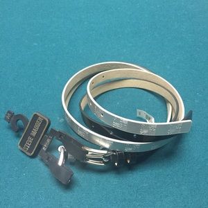 Steve Madden 2for1 ladies belts